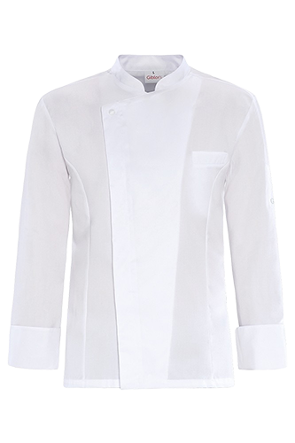 GIACCA CHEF ROMOLO GIBLOR'S: giacca cuoco elegante giacca da chef modello di ottimo taglio...